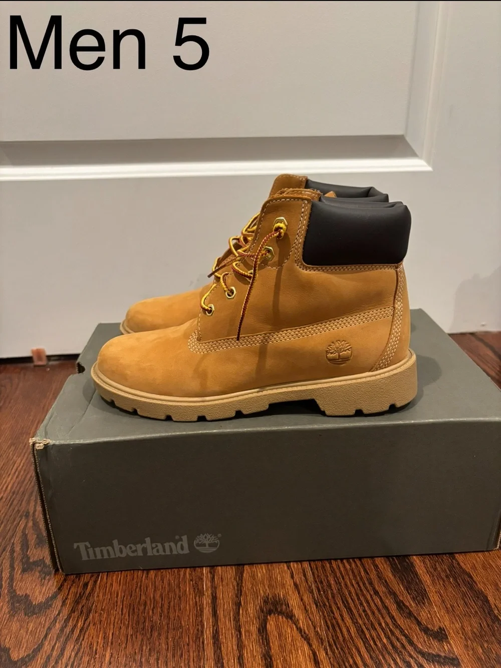 Timberland Wheat Nubuck Men's Ankle Work Boots